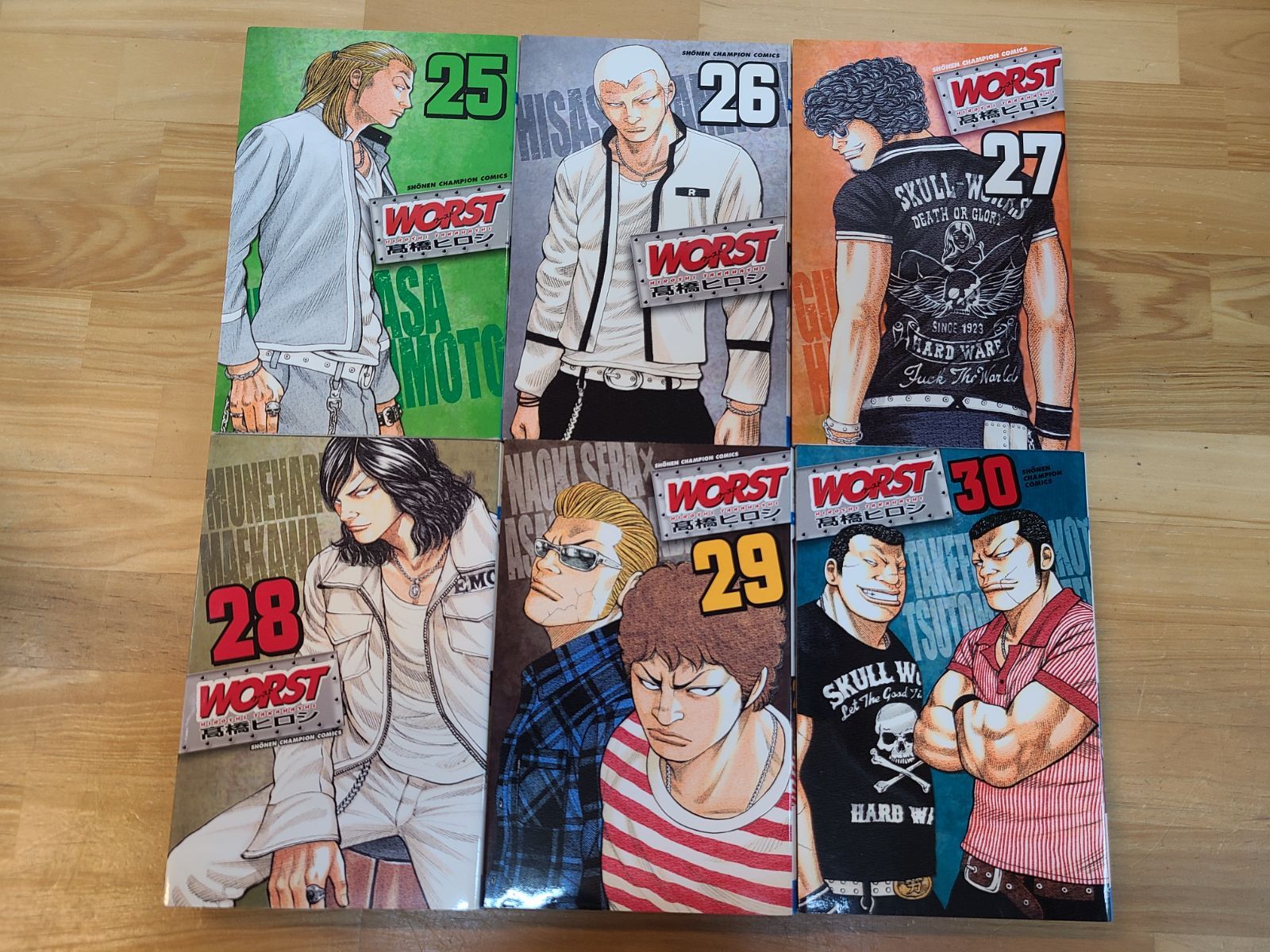 WORST 1巻～33巻 全巻 + 外伝 他 計35冊セット 髙橋ヒロシ 【E4109-001