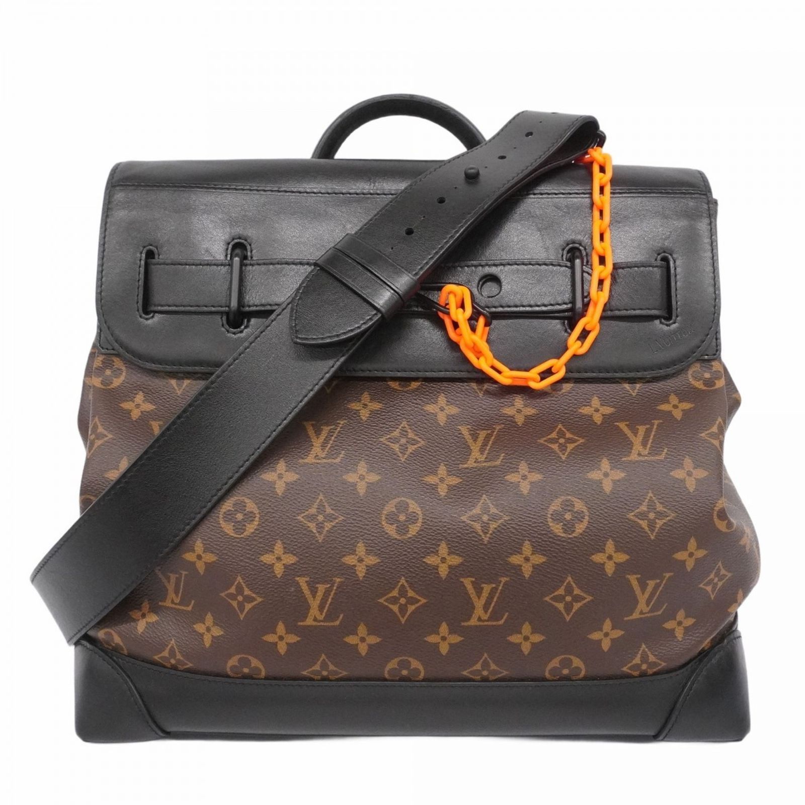 ルイ ヴィトン Louis Vuitton ルイ ヴィトン ハンドバッグ モノグラム ソーラーレイ スティーマーPM M44473 ブラウン 2wayバッグメンズ