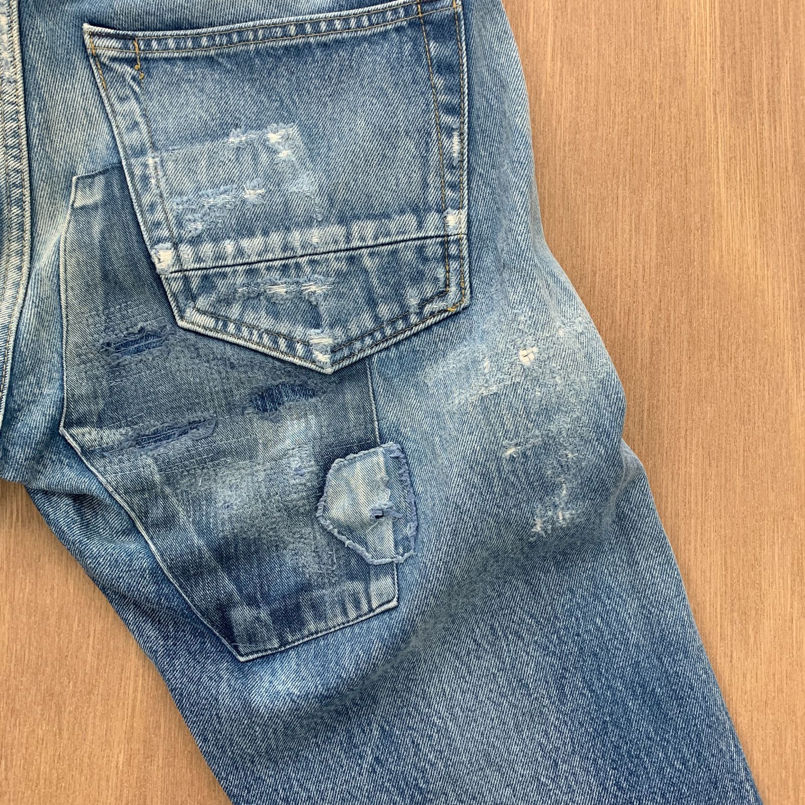 ヨ*ー様 【美品】DENHAM JAPAN ARTISAN RAZOR 570本 ドラゴン様専用【DENHAM／デンハム】JAPAN ARTISAN RAZOR SLIM FIT