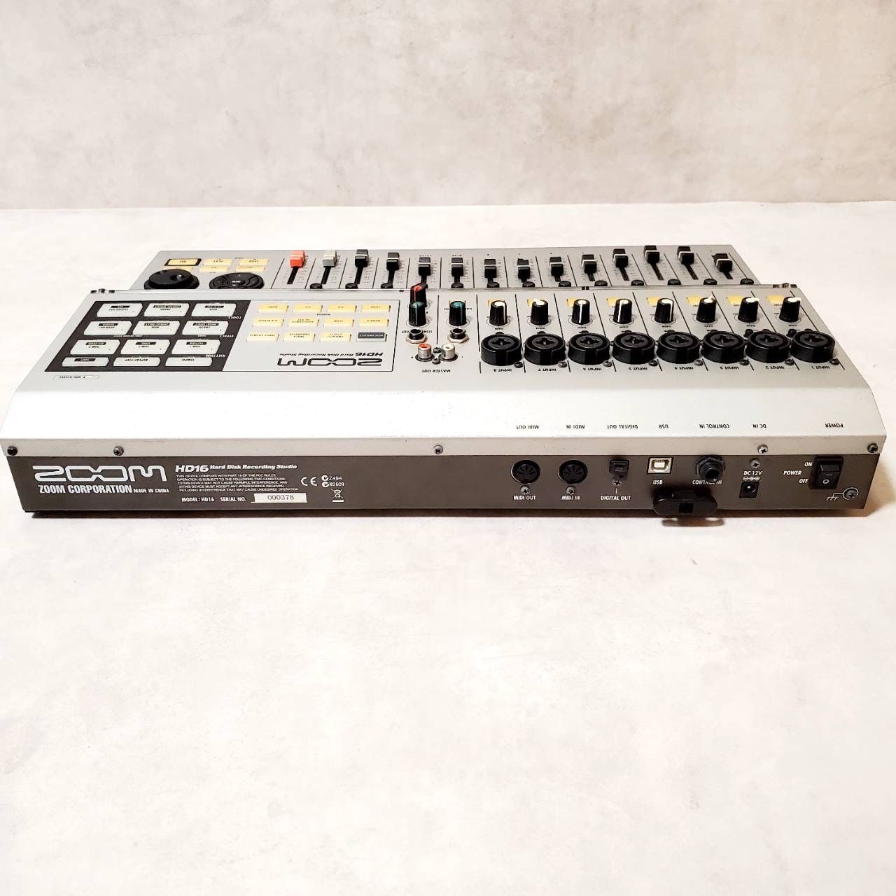 現状品・動作確認済】ZOOM HD16 マルチトラックレコーダー HDD内蔵 MTR