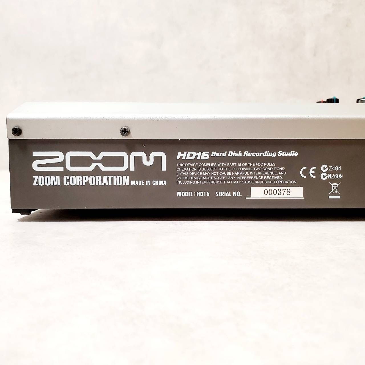 現状品・動作確認済】ZOOM HD16 マルチトラックレコーダー HDD内蔵 MTR