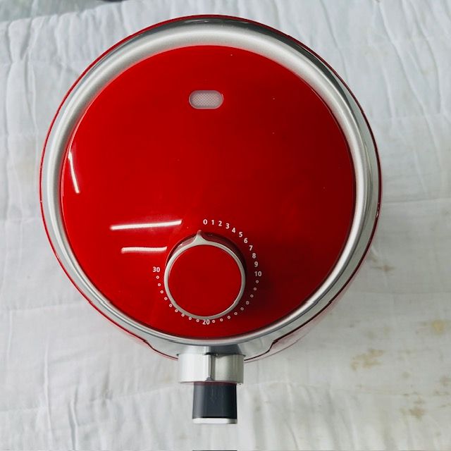 未使用品】SIS 家庭用ノンオイルフライヤー 1.8L ID1901-RD レッド系 