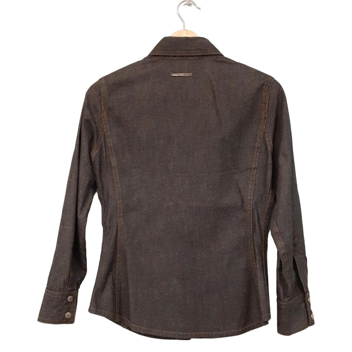 GUCCI グッチ 長袖シャツブラウス サイズ38 S レディース - 黒 デニム