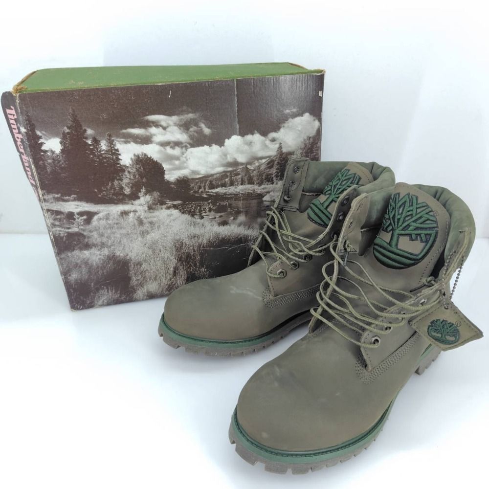 05w16549 ティンバーランド Timberland 6インチ ブーツ カーキグリーン 29.0cm UK10.5 EU45 メンズ ブーツ 品