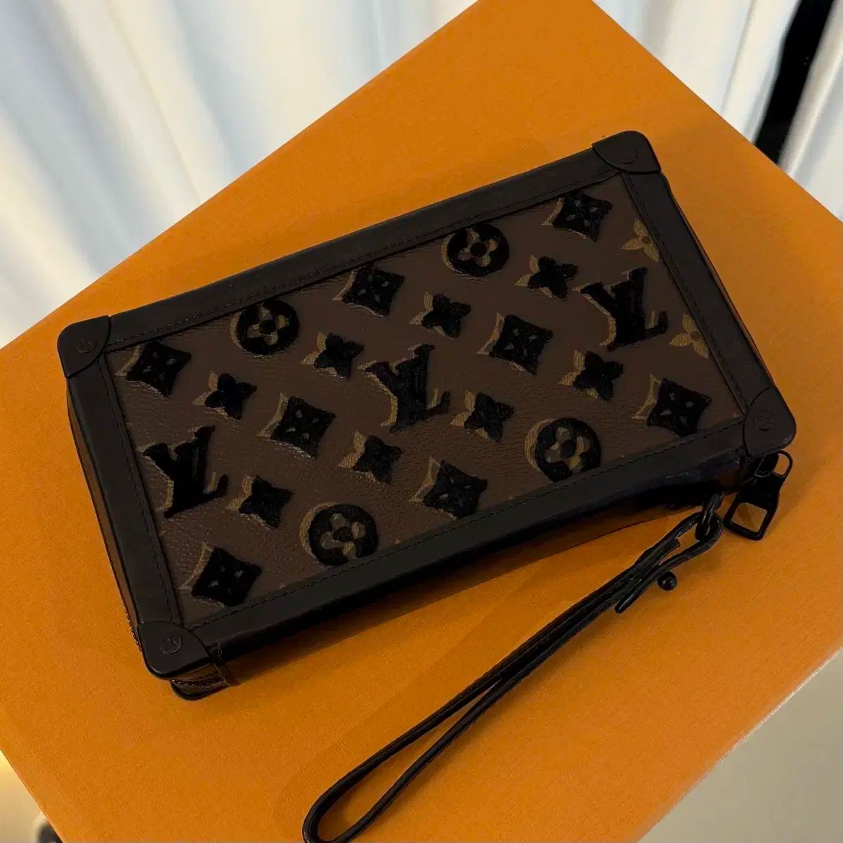 ルイヴィトン ヴァージル ソフト トランク ウォレット 財布 M45061