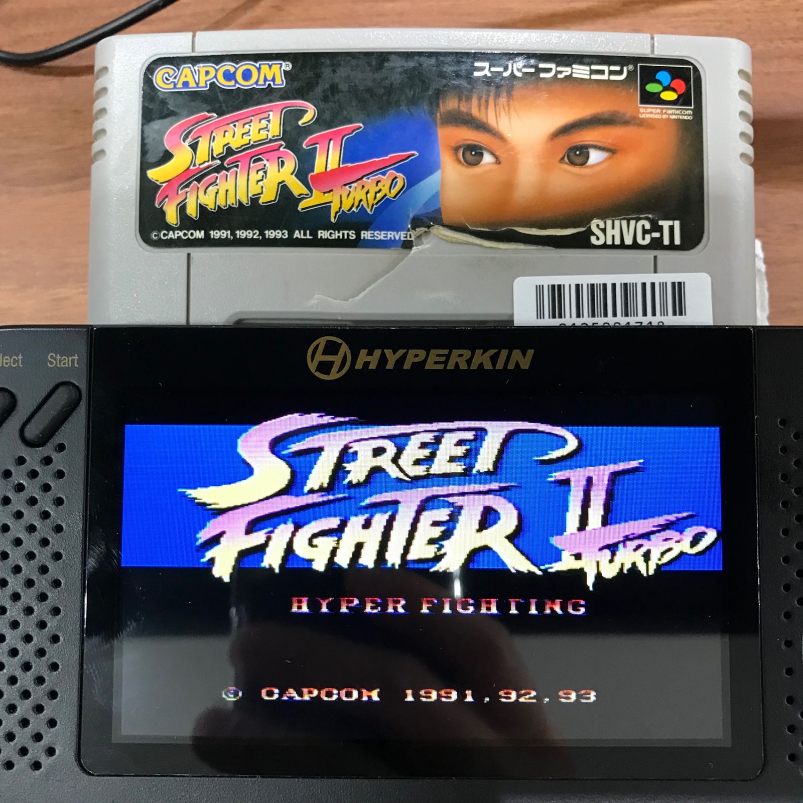 SFCソフト『ストリートファイターⅡターボ』（SHVC-TI）です。 ファミコン 通販 TEA4TWO / スーパーファミコンソフト ストリート