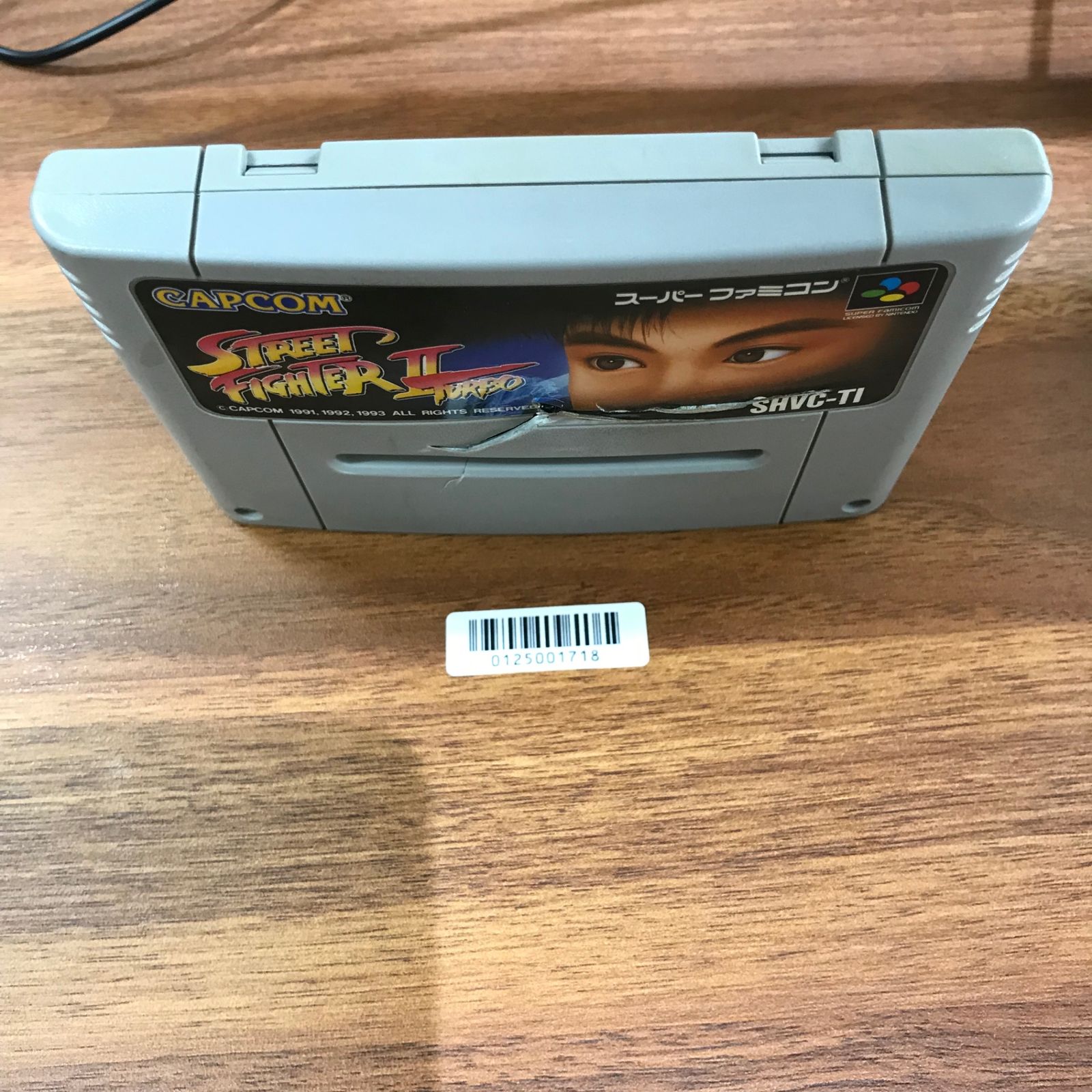 動作確認済】ストリートファイターII ターボ SHVC-TI[SFC/SNES]/AI
