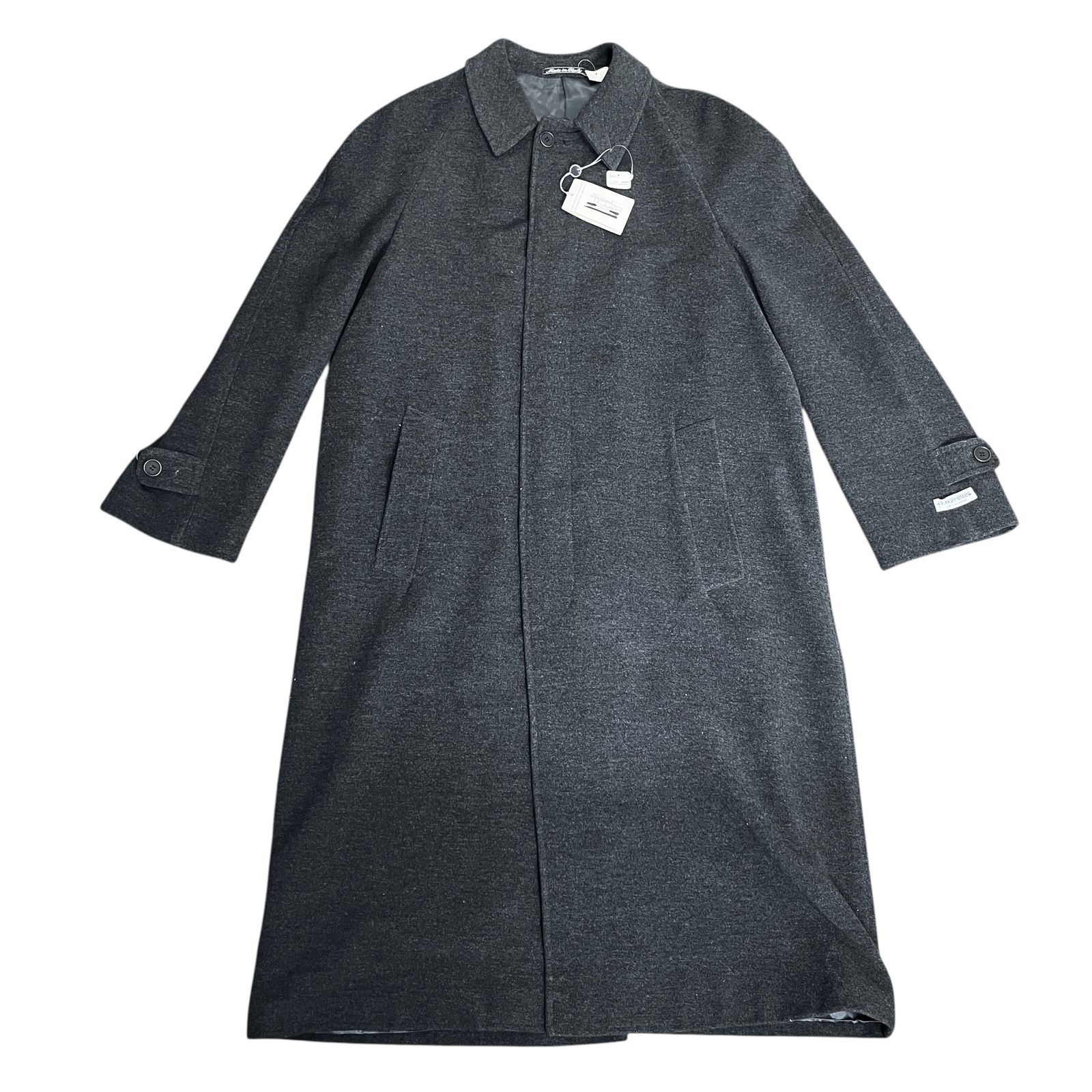 GIORGIO ARMANI ジョルジオアルマーニ ロングコート イタリア製 ステン コート メンズ