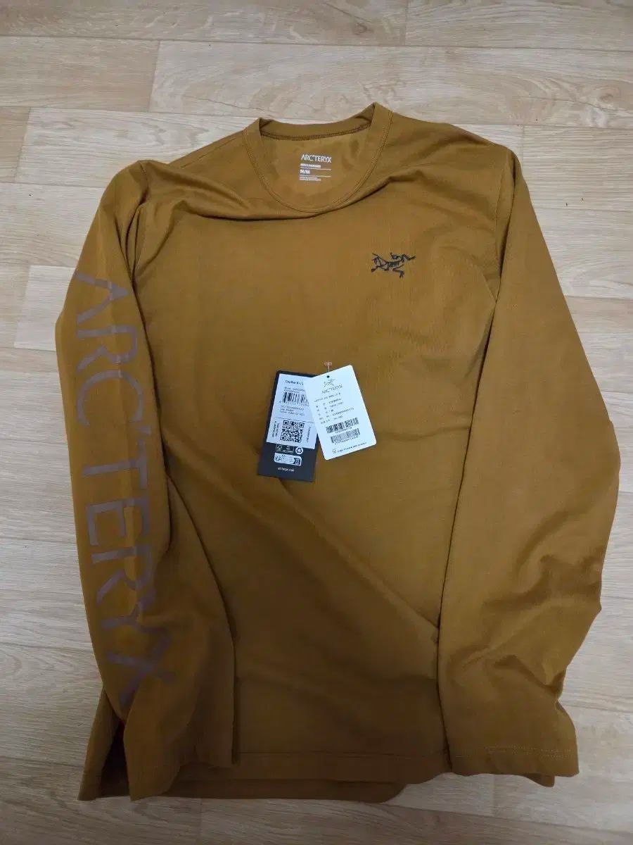 ARC TERYX アークテリクス 캡티브 아크 워드 LS mサイズ ブラウン