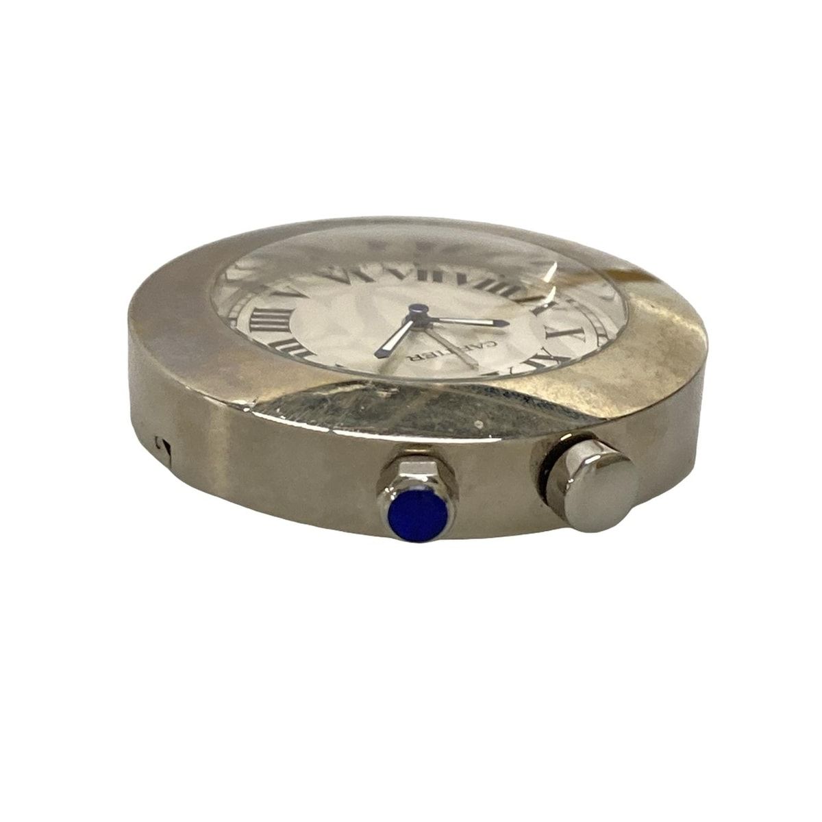 シルバー 置時計