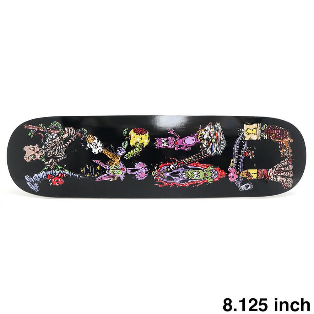 WKND DECK ウィークエンド デッキ TEAM DUSTED 8.125 SHOVEL NOSE スケートボード スケボー