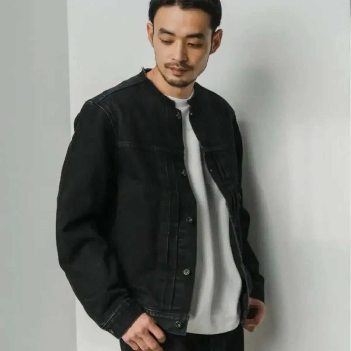 XL リーバイス × エディフィス タイプ1 レス デニム トラッカー 재