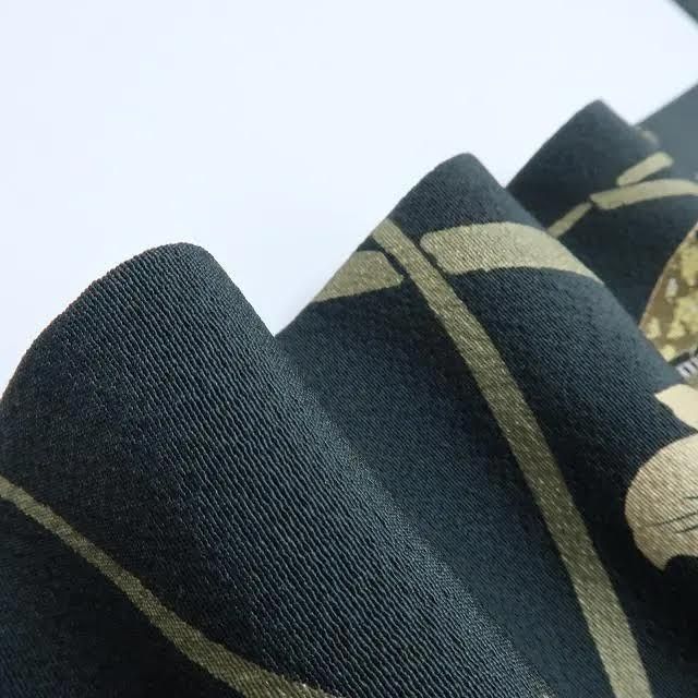 百華 Y 3673 正絹 刺繍 縫い一つ紋 手縫い仕立て 訪問着 着物