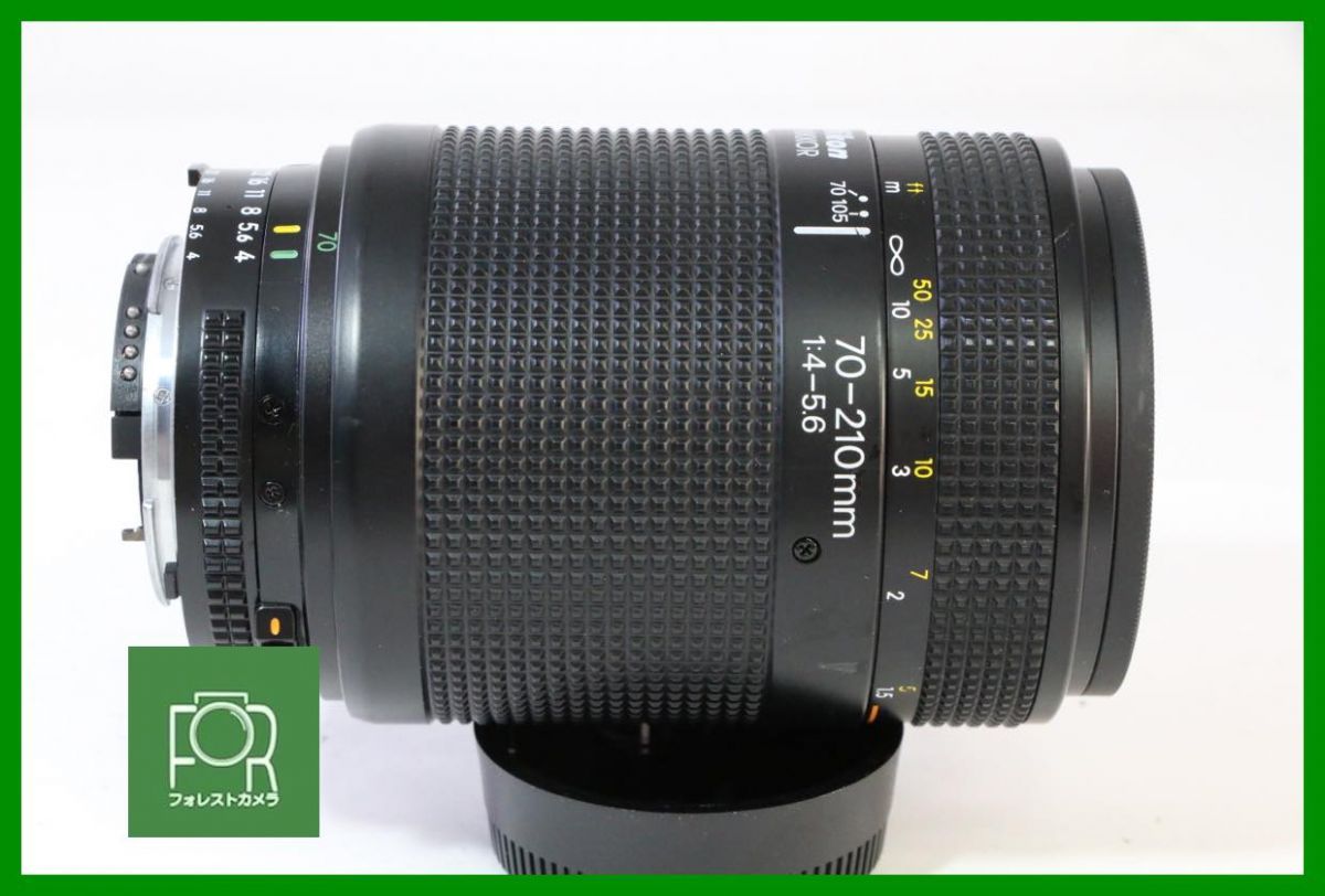 点検済 ニコン Nikon AF Nikkor 70-210mm F4-5.6 前後キャップ付き 4113