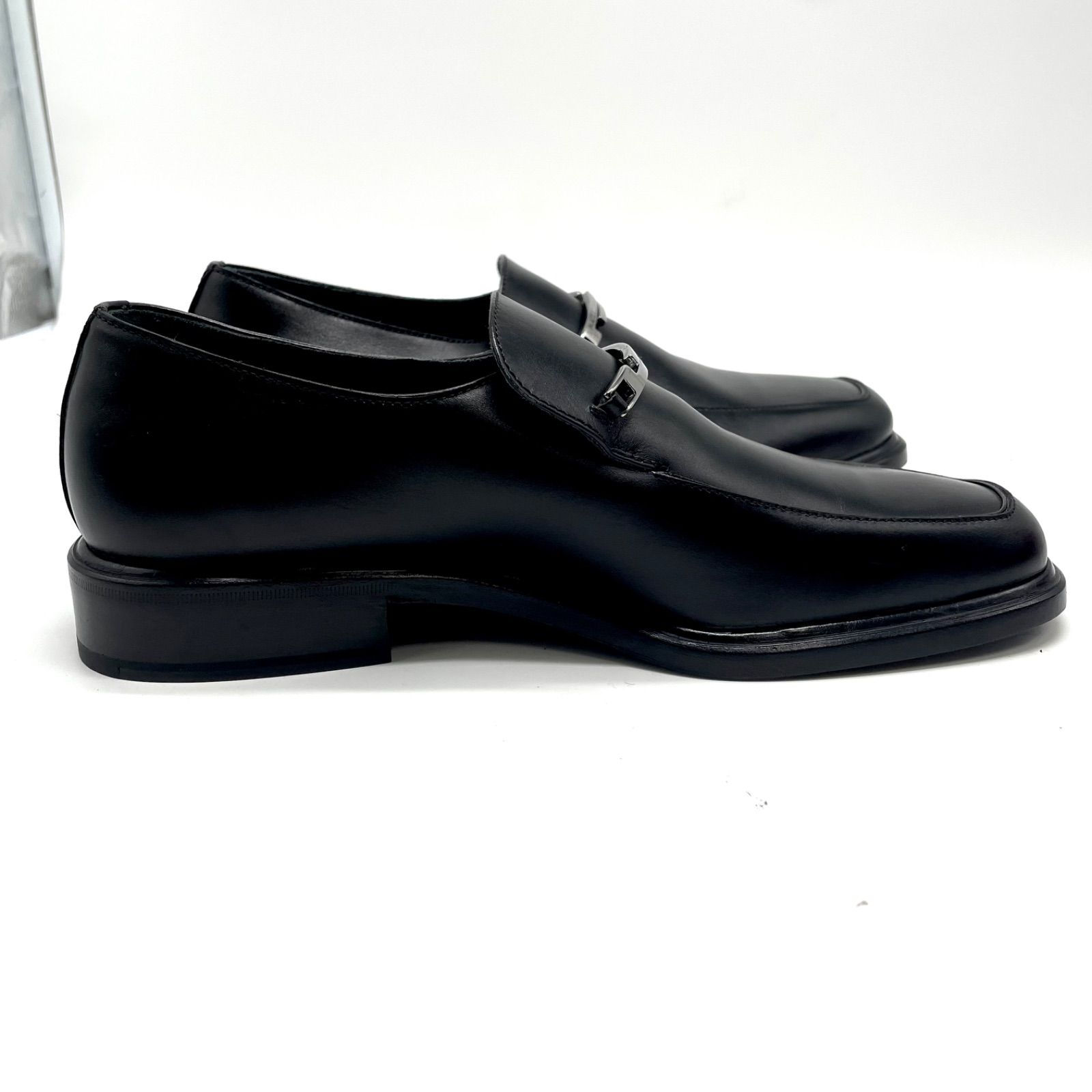 美品】BRUNO MAGLI ブルーノマリ ローファー スリッポン ビジネス ロゴ