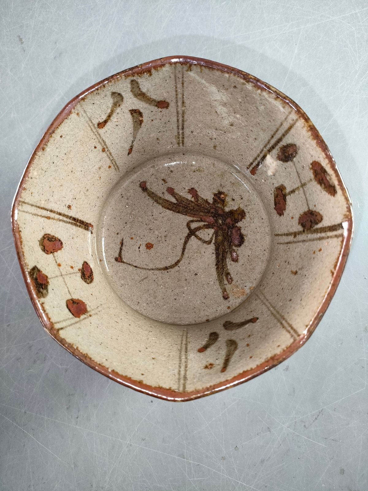 S15-3 唐津焼 十三代中里太郎右衛門窯 絵唐津向付5客 共箱 銘々皿 飾鉢 盛鉢 懐石道具 WWW_OPDRERGINERDOGAN_COM