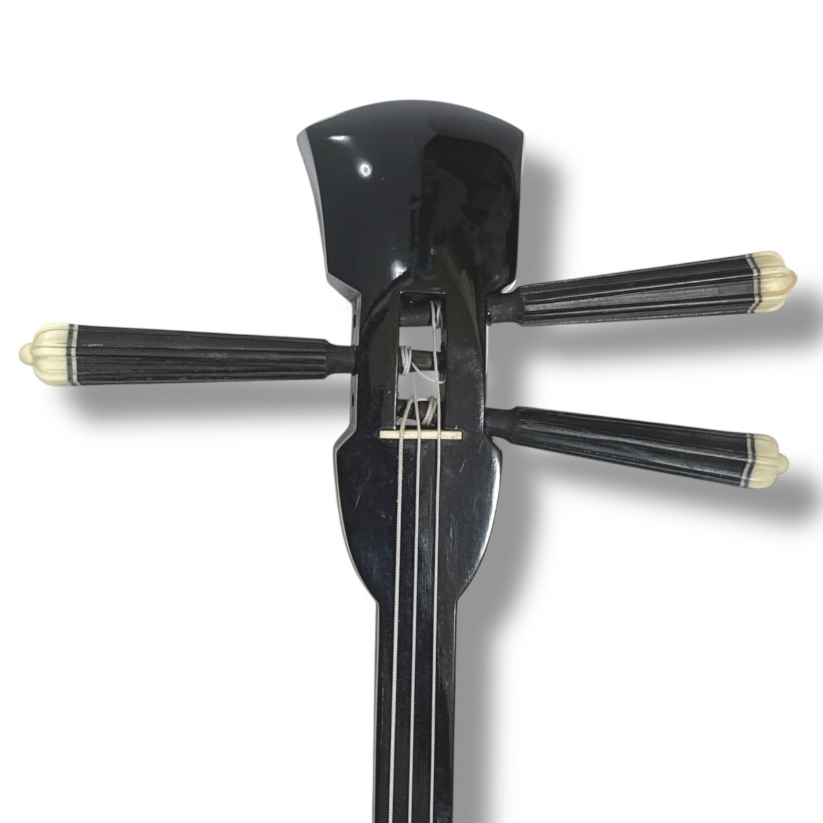 沖縄三線 真壁型 蛇皮 ハードケース付 - メルカリ