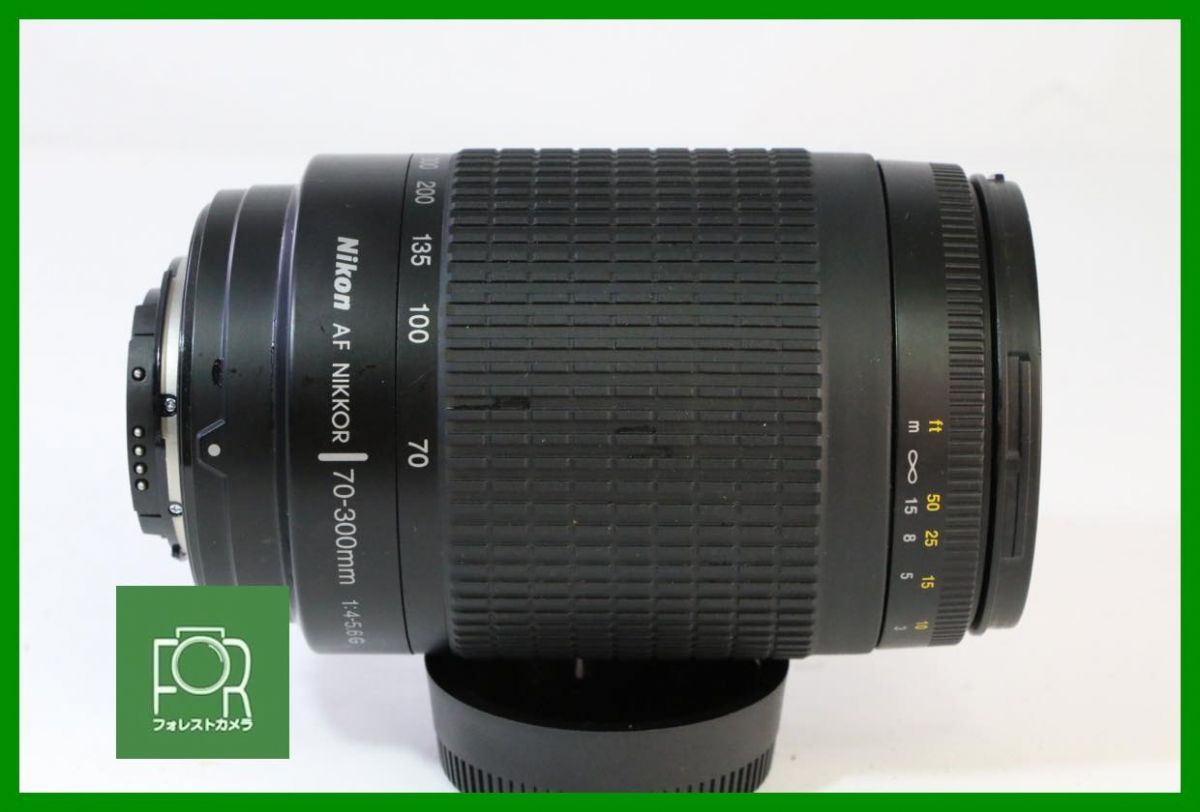 点検済 Nikon AF NIKKOR 70-300mm F4.5-5.6G 前後キャップ付き R46