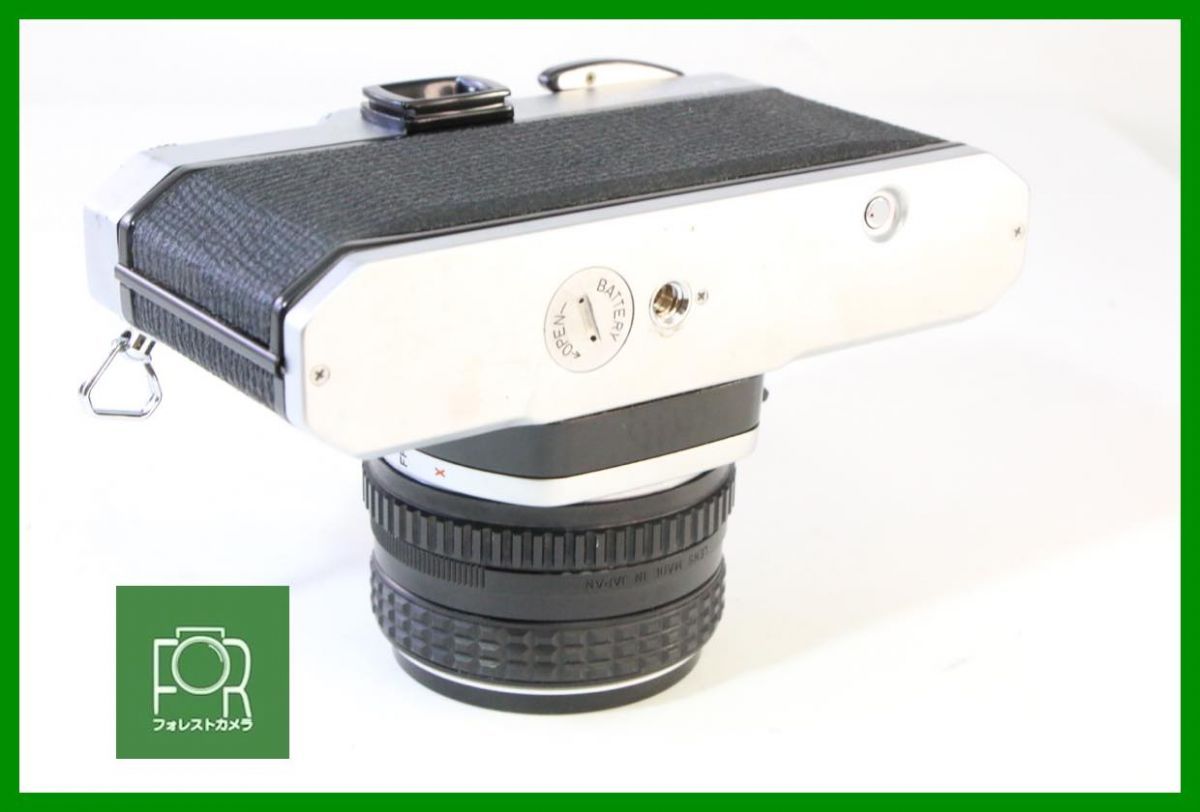 点検済 ペンタックス PENTAX KM 55mm F1.8 シャッター全速 露出計完動 R42