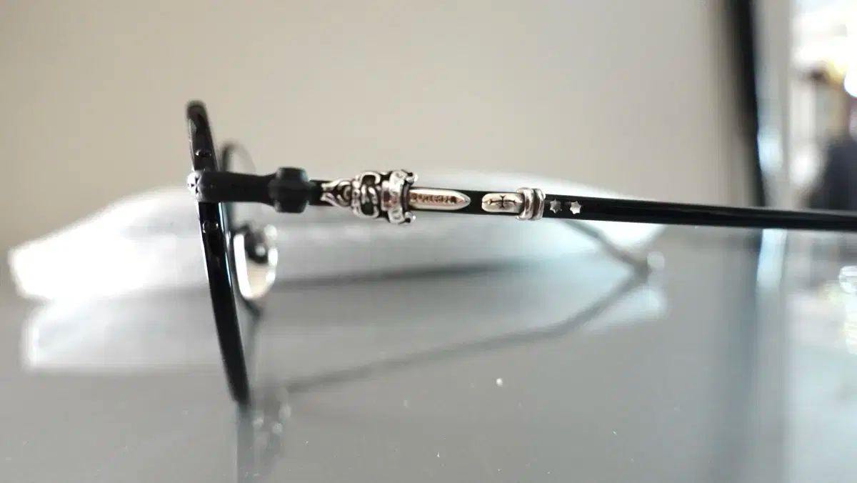 シルバー メガネ