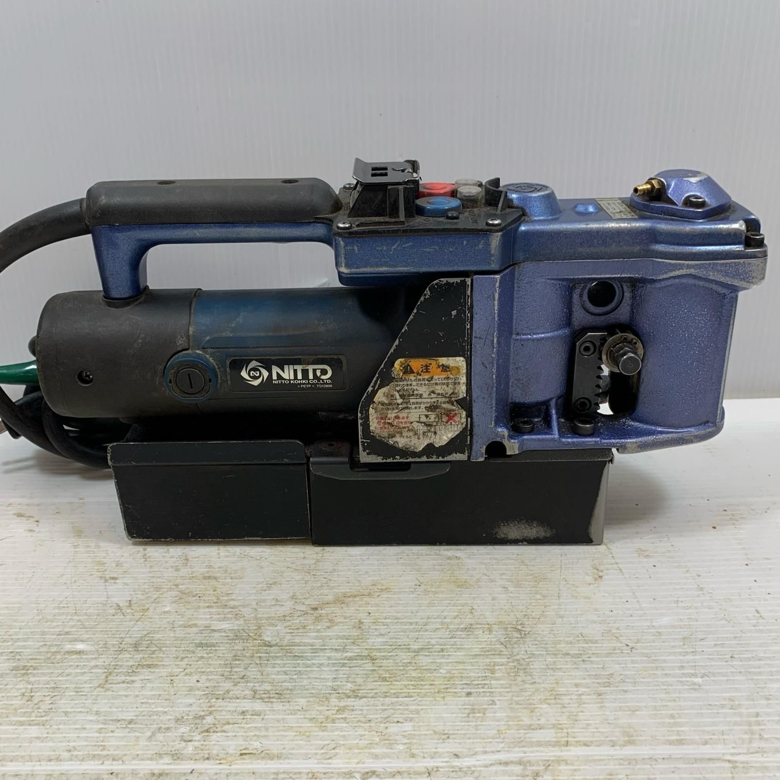  κκNITTO 電動工具 磁気ボール盤 コード式 100 v 301213 LO-3000 A ブルー×ブラック その他 電動工具 エア工具