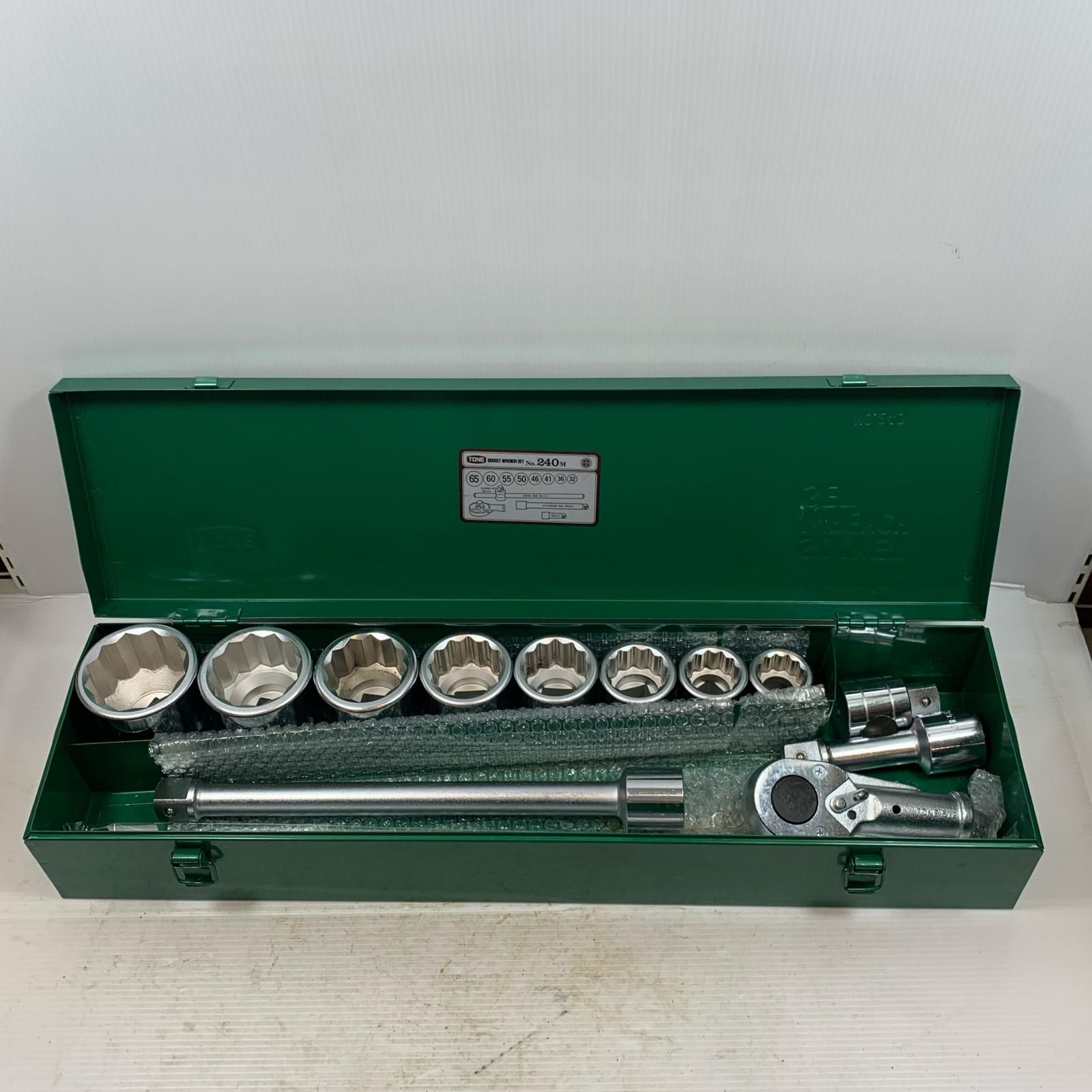 κκTONE トネ ハンドツール ソケットレンチセット 420 シルバー