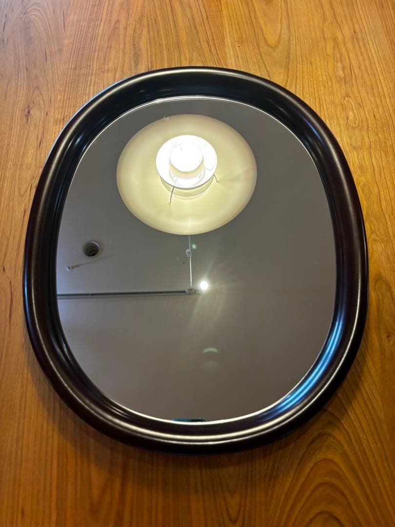 鏡 小判 古代色 柳宗理デザイン