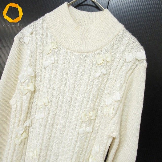 ギャラリービスコンティ GALLERY VISCONTI ニット・セーター リボン