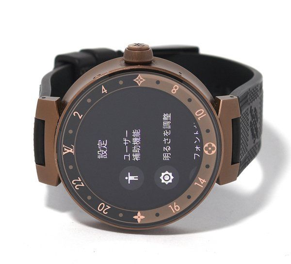 ヴィトン スマートウォッチ タンブールホライゾン2個QA004Z QA052Z