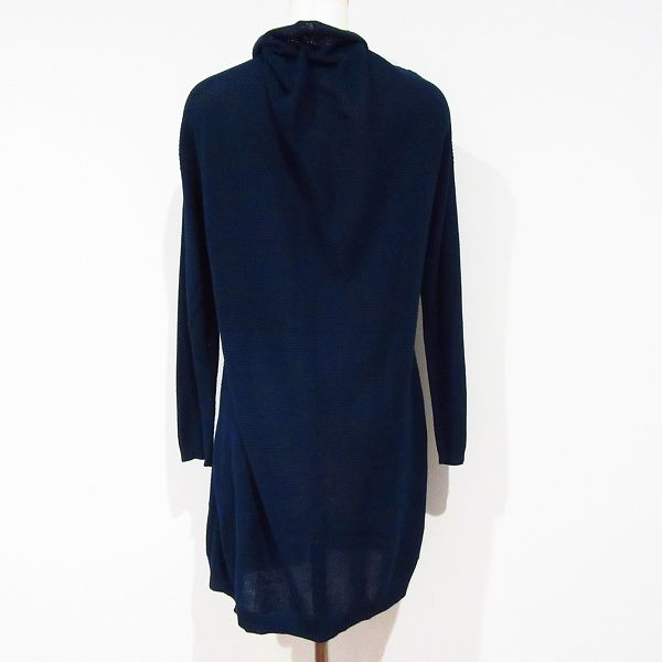 anc レリアン Leilian カーディガン セーター ニット 9 紺 レディース 936324