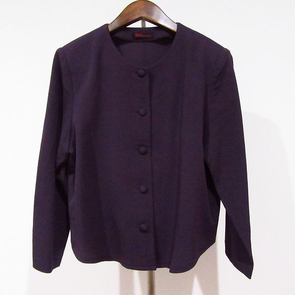 anc シセンドウ ヒトシタムラ 詩仙堂 BY HITOSHI ジャケット 紫 ちりめん レディース 968947