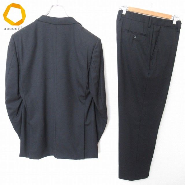 グッチ GUCCI シングルスーツ S3B ロゴボタン ウール混 メンズ x971875ss