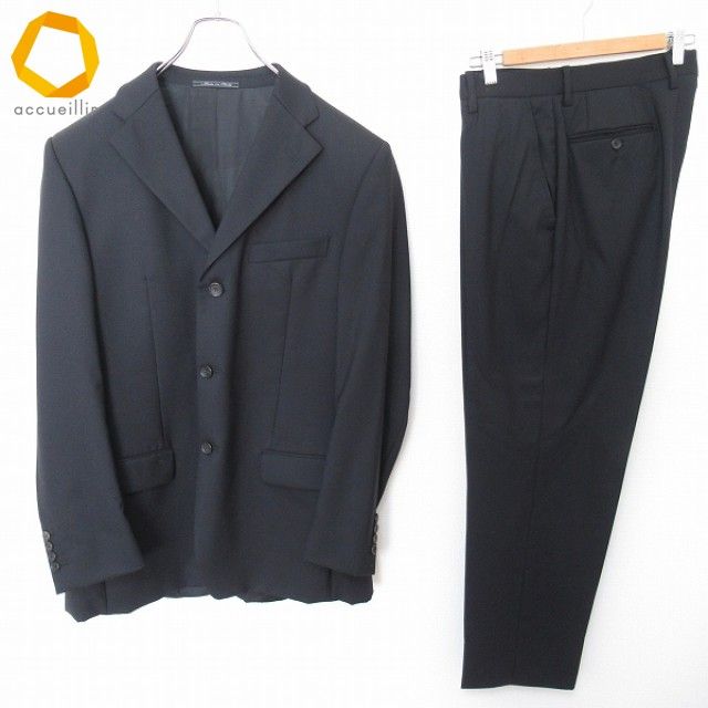 グッチ GUCCI シングルスーツ S3B ロゴボタン ウール混 メンズ x971875ss