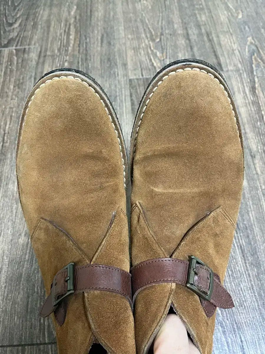 YMC クレープソール スウェード ブーツ