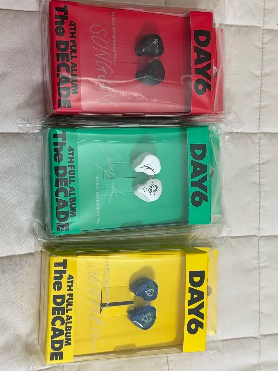 DAY 6 デイシックス インイヤー アルバム ソンジン SUNGJIN ヨンケイ Young K ウォンピル WONPIL