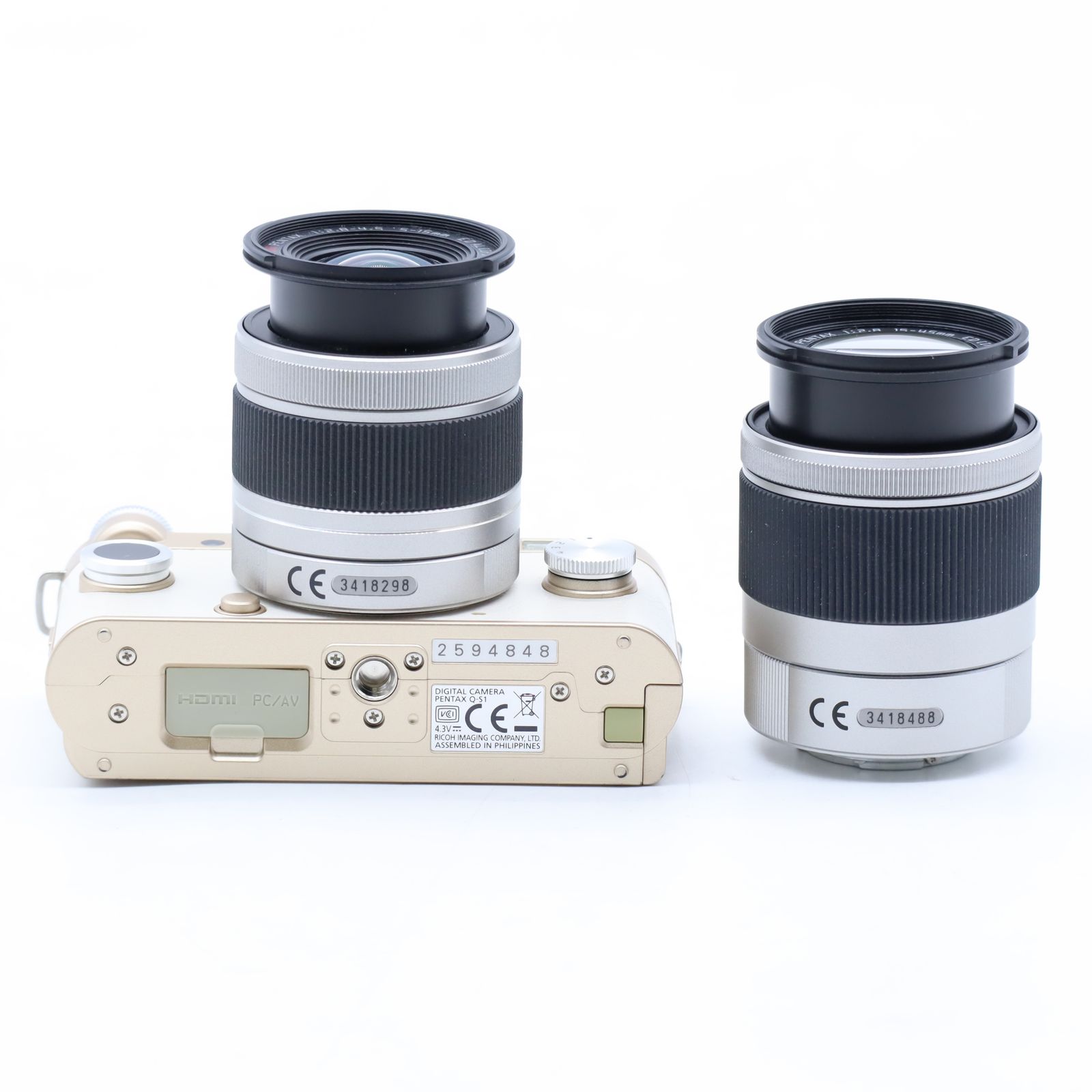 ☆美品☆PENTAX Q-S1 ダブルズームキット ショット数 2909回 - メルカリ