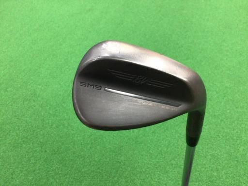 タイトリスト VOKEY SPIN MILLED SM9 ジェットブラック 56° 14°F ウェッジ WG BV 105 フレックスその他 メンズ 男性用 右利き 右用 Cランク ゴルフクラブ