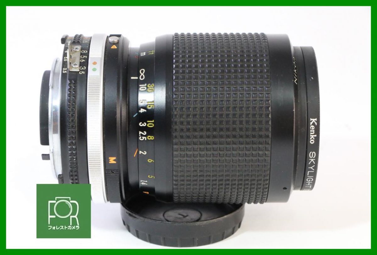 点検済 Nikon NIKKOR 35-105mm F3.5-4.5 前後キャップ付き K60