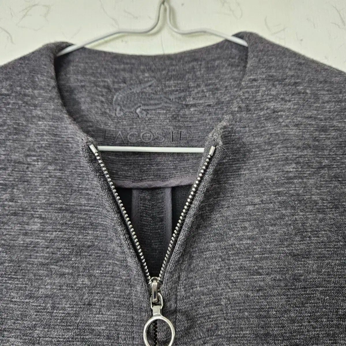 ラコステ ロングニットカーディガン