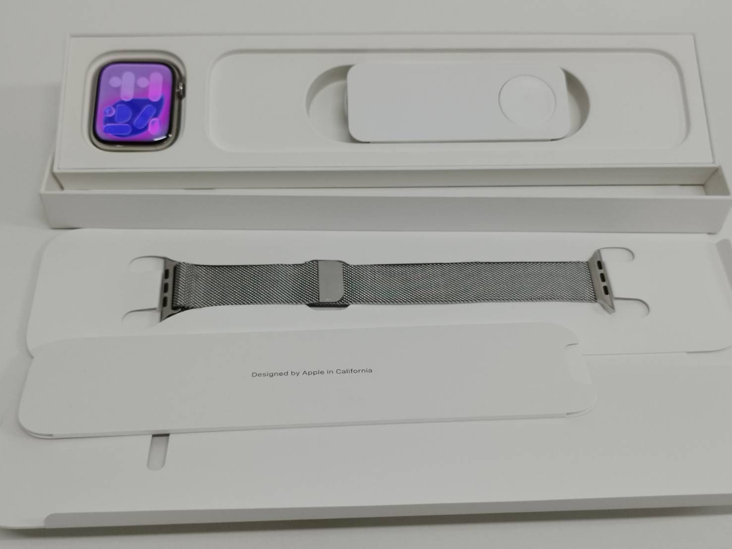 Apple Watch Series 8 GPS セルラー 45mm A2775 シルバーステンレス MNKJ3J A