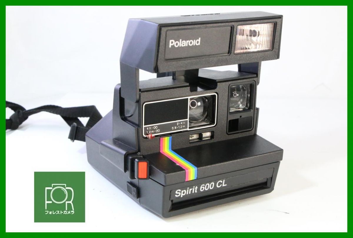 点検済 ポラロイド Spirit 600 CL フィルム装填 フラッシュ シャッター T 18