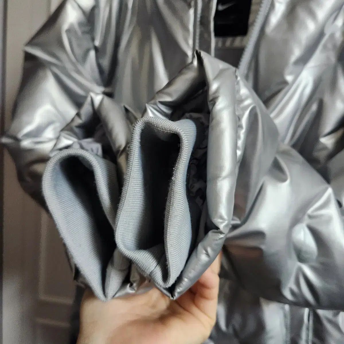  ナイキ ジュニア マットシルバー ダックダウン ダウン L 160 その他 ジャケット ブルゾン