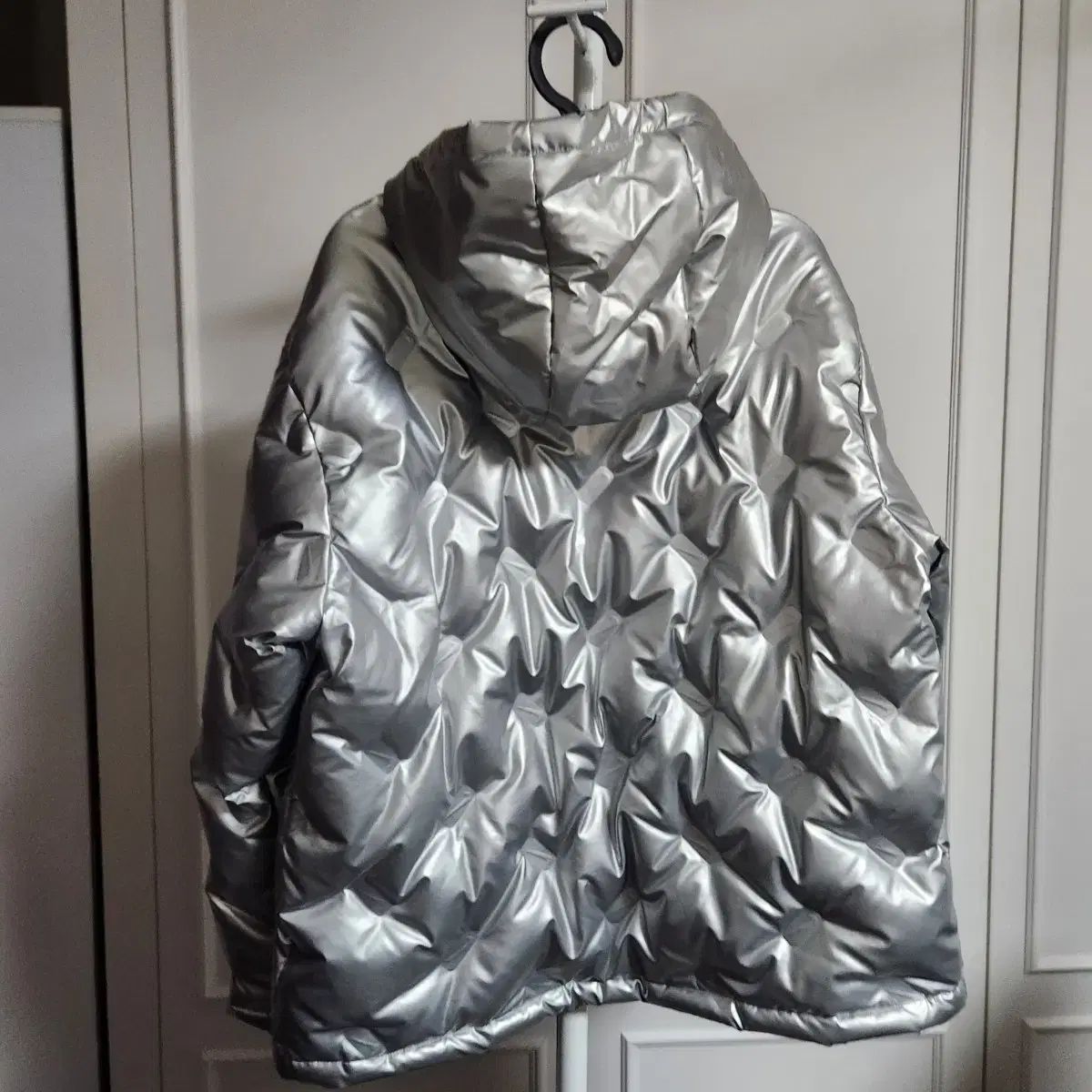 ナイキ ジュニア マットシルバー ダックダウン ダウン L 160