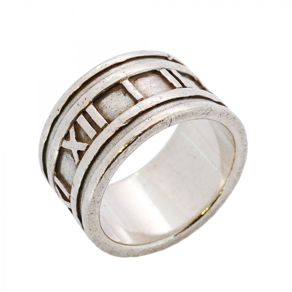 5jmb0833 ティファニー リング アトラス ワイド シルバー925 15号 メンズ レディース ユニセックス