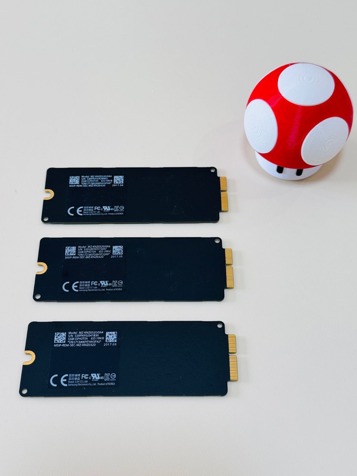 MacBook Air/Pro用 Samsung製 SSD 3枚(ジャンク) - メルカリ
