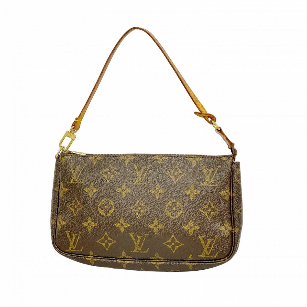 5ob1228 ルイヴィトン ポーチ モノグラム ポシェットアクセソワール M51980 ブラウン レディース