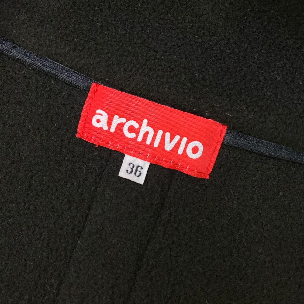 フリース ジップベスト