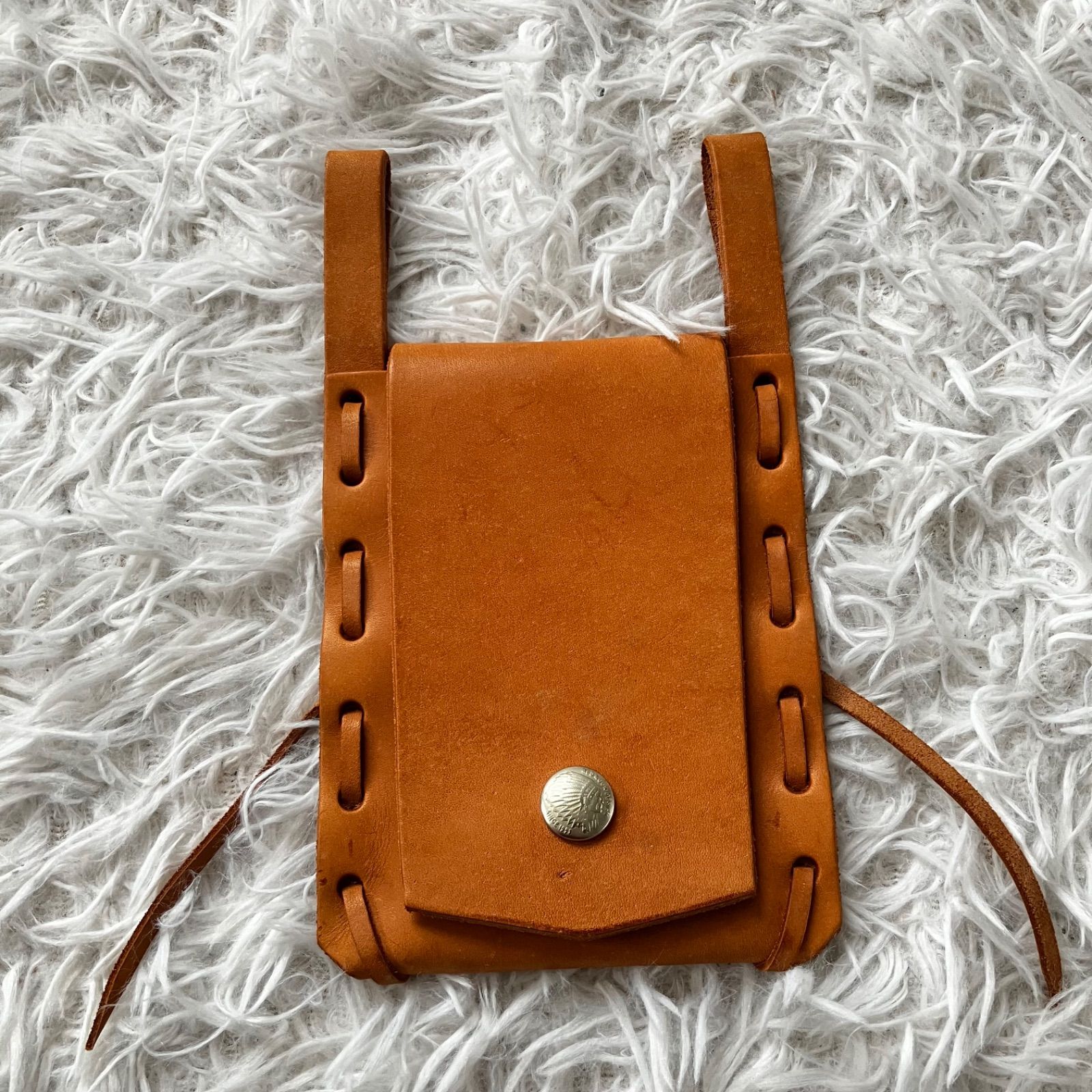 レッドムーンベルトポーチ RED MOON レッドムーン レザー ベルトポーチ アメカジ 本革 コンチョ