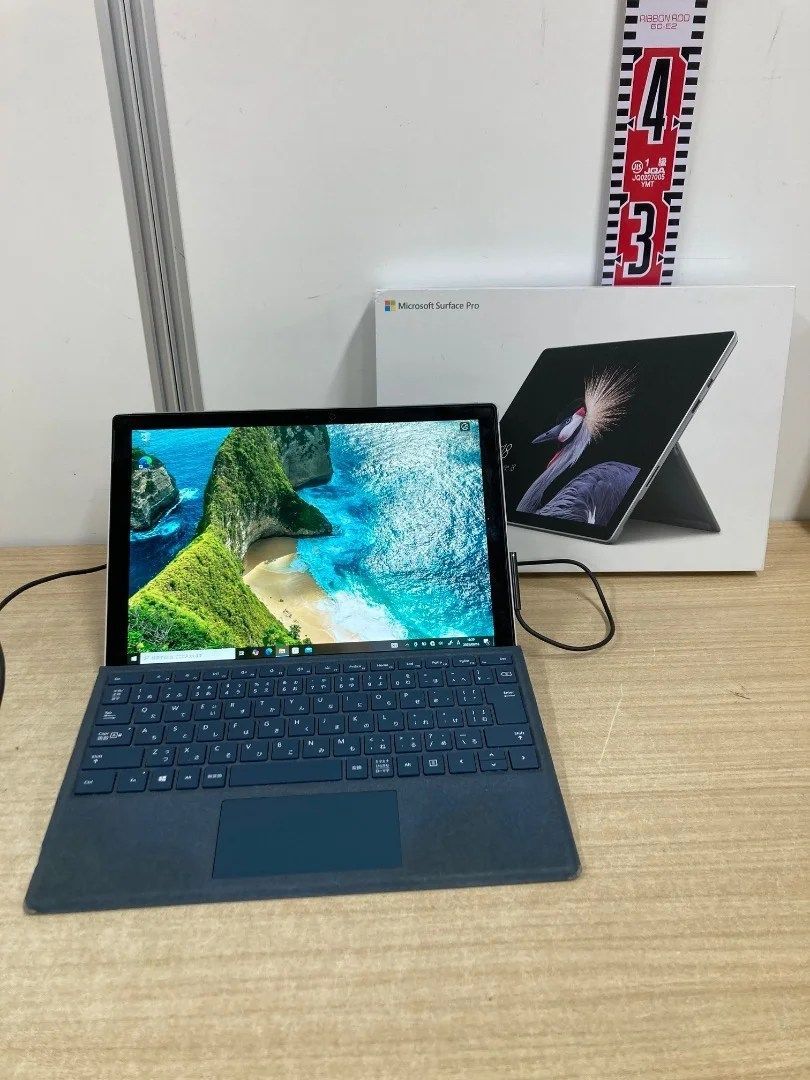 Microsoft Surface Pro 5 i7 16GB 512GB Windows10 ネイビー タブレットPC ノートパソコン 2in1 タッチスクリーン 軽量 持ち運び便利 在宅ワーク 学習用 動作 済み