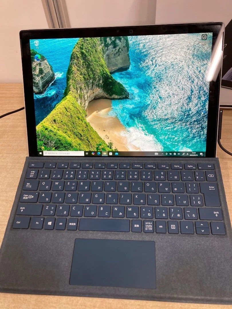 Microsoft Surface Pro 5 i 7 16 GB 512 Windows 10 ネイビー タブレットPC ノートパソコン 2 in 1 タッチスクリーン 軽量 持ち運び便利 在宅ワーク 学習用